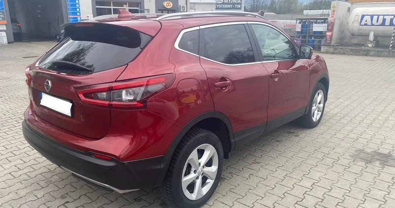 Nissan Qashqai cena 85900 przebieg: 81618, rok produkcji 2019 z Zduńska Wola małe 232